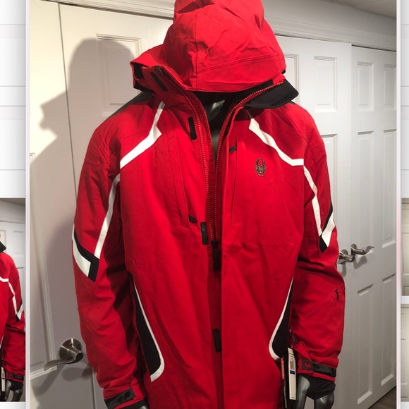 Spyder Mens Leader Jacket - Picture 10 of 11